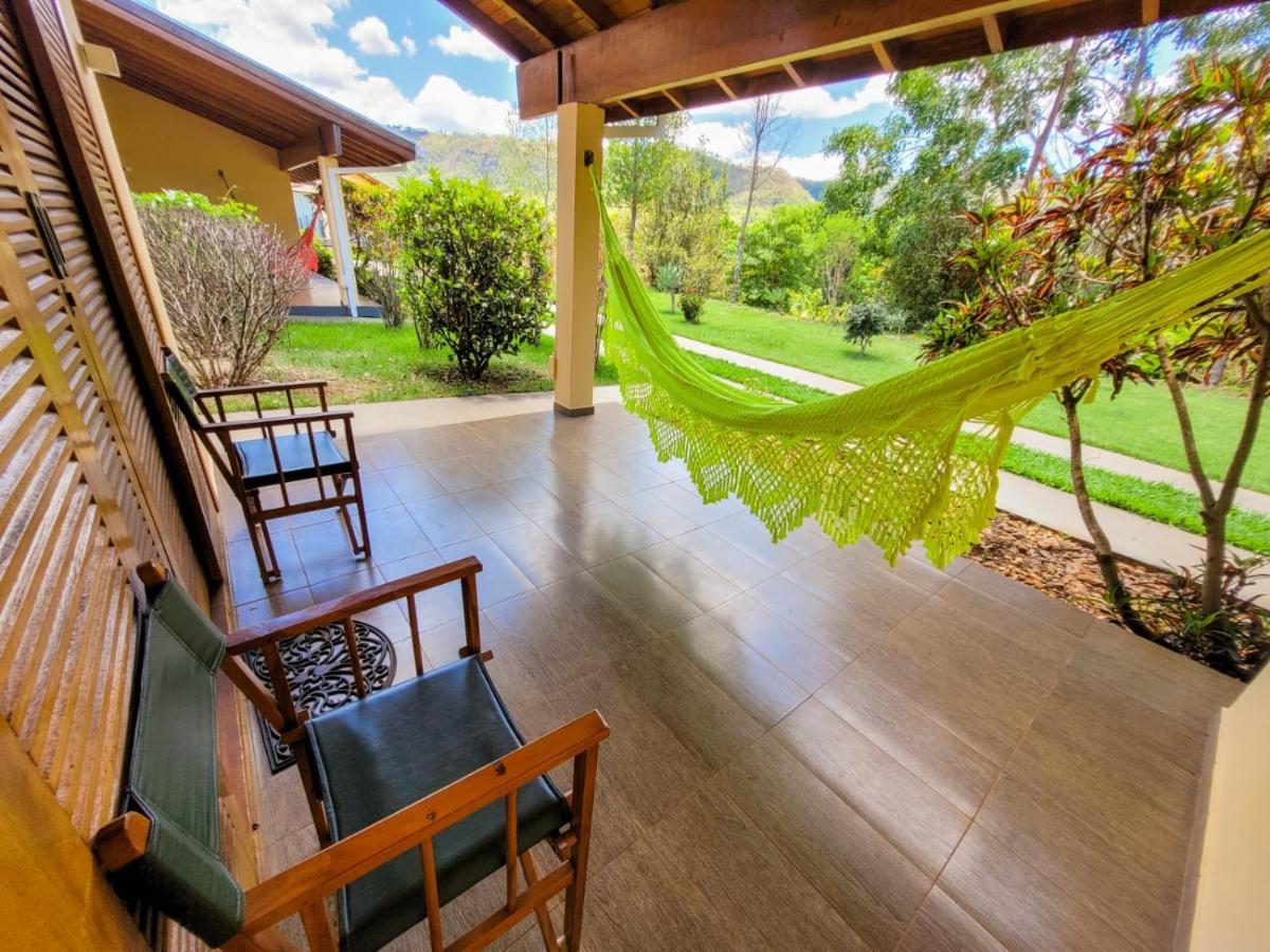 Pousada Fazenda Peroba Rosa Pedregulho Bagian luar foto
