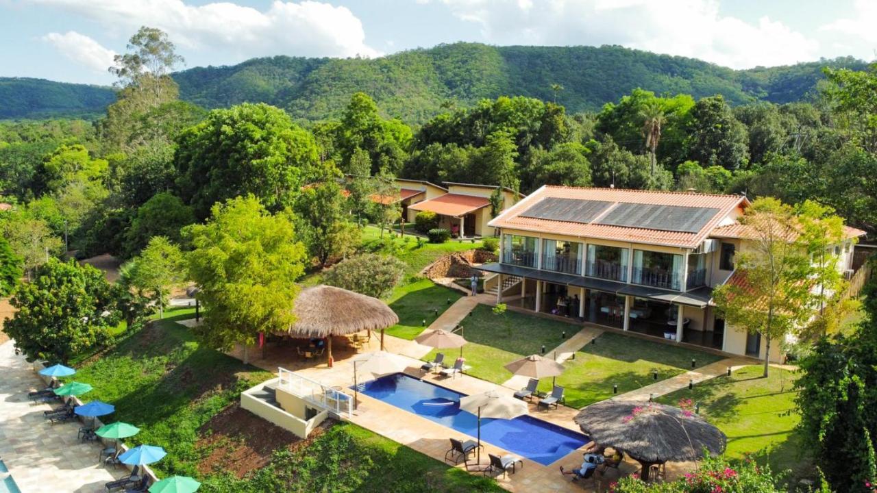 Pousada Fazenda Peroba Rosa Pedregulho Bagian luar foto