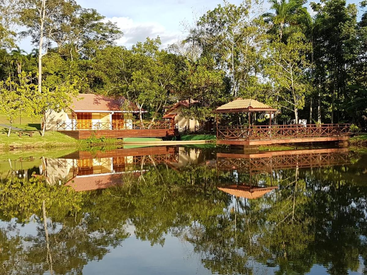 Pousada Fazenda Peroba Rosa Pedregulho Bagian luar foto